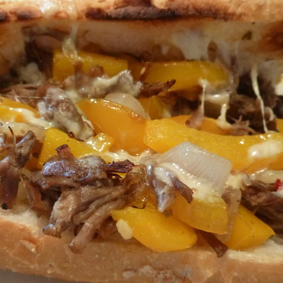 Griddle Philly Steak Sandwiches