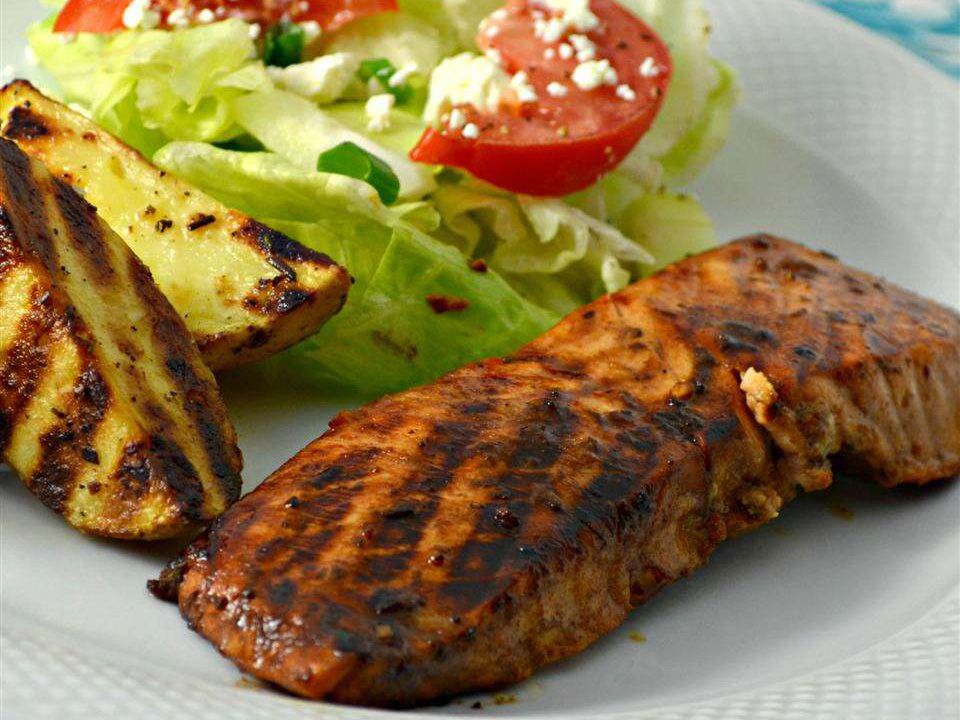 Grilled Asian-Style Salmon