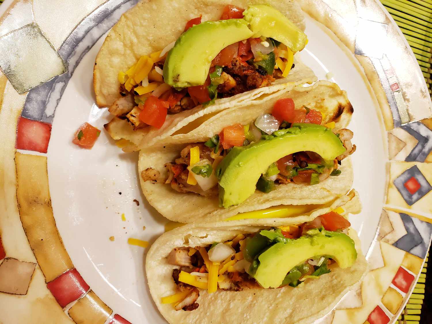 Grilled Baja Chicken Tacos