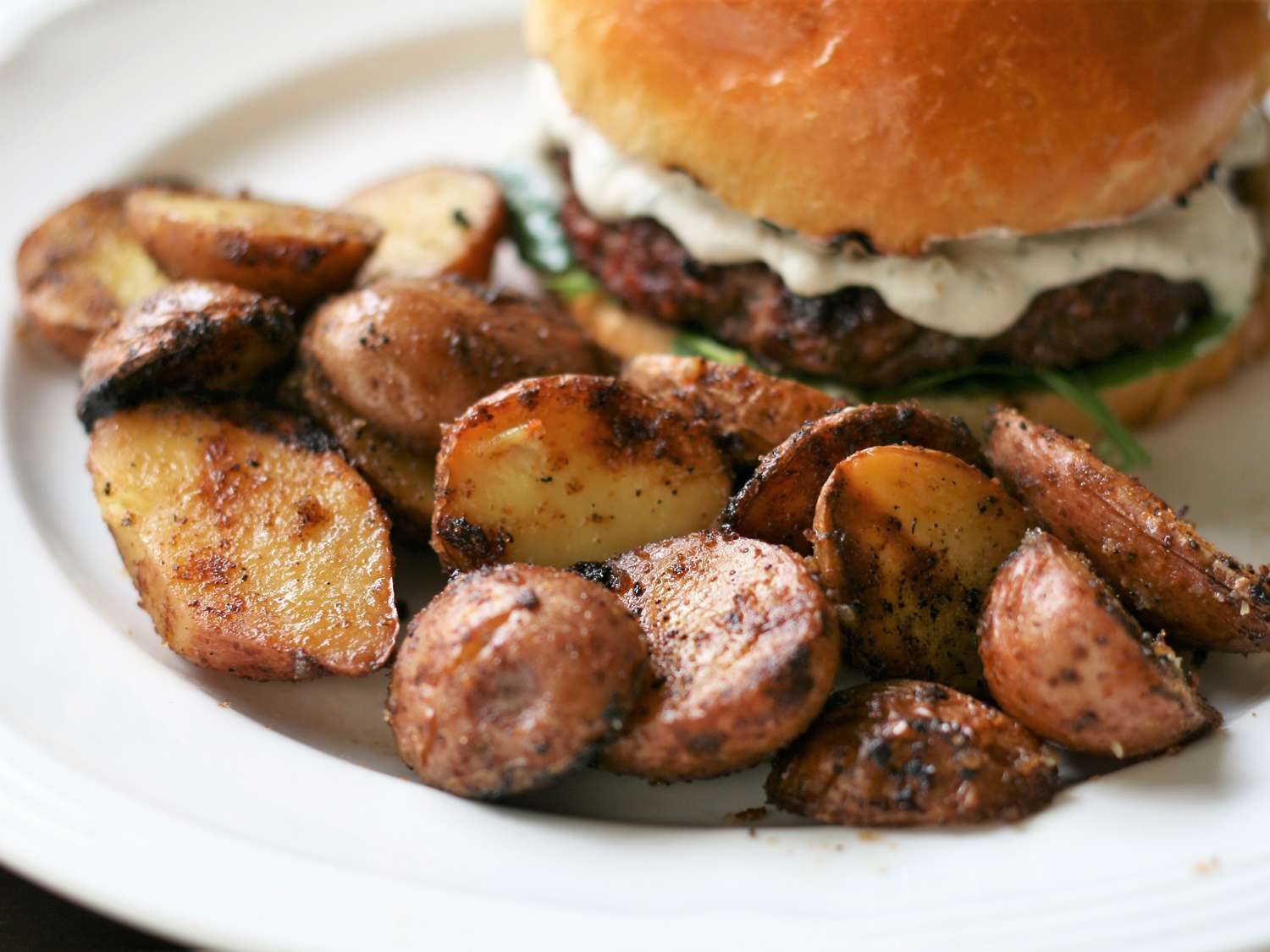 Grilled Balsamic Baby Potatoes