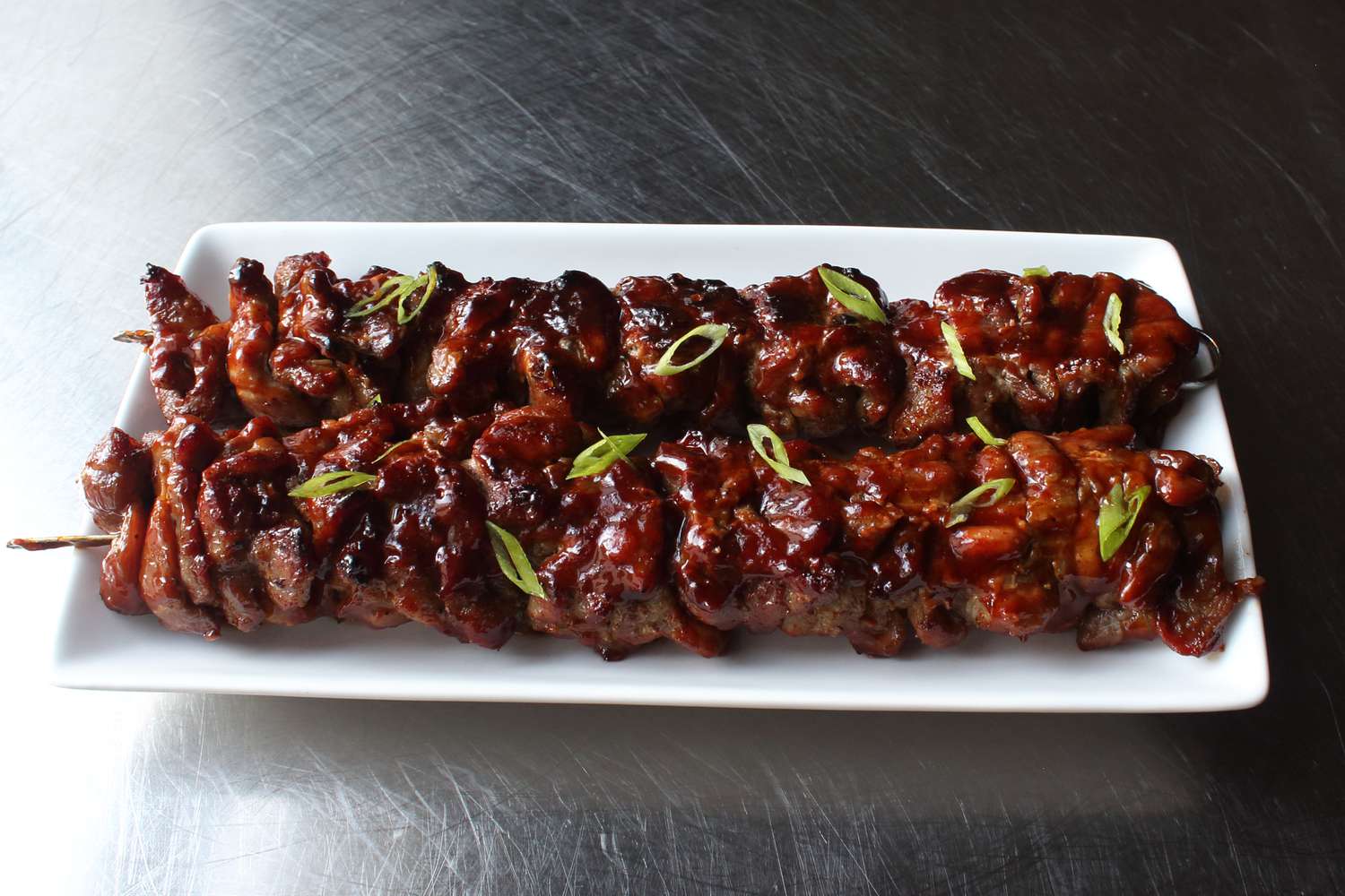 Grilled BBQ Pork Skewers by Chef John