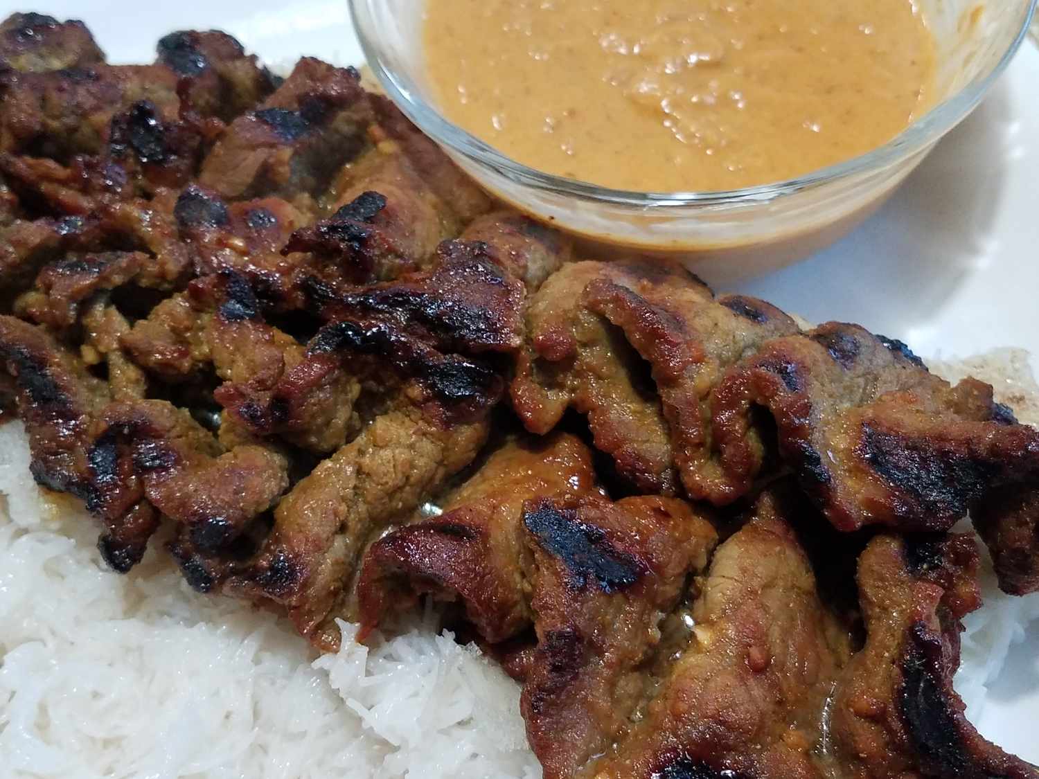 Grilled Beef Satay