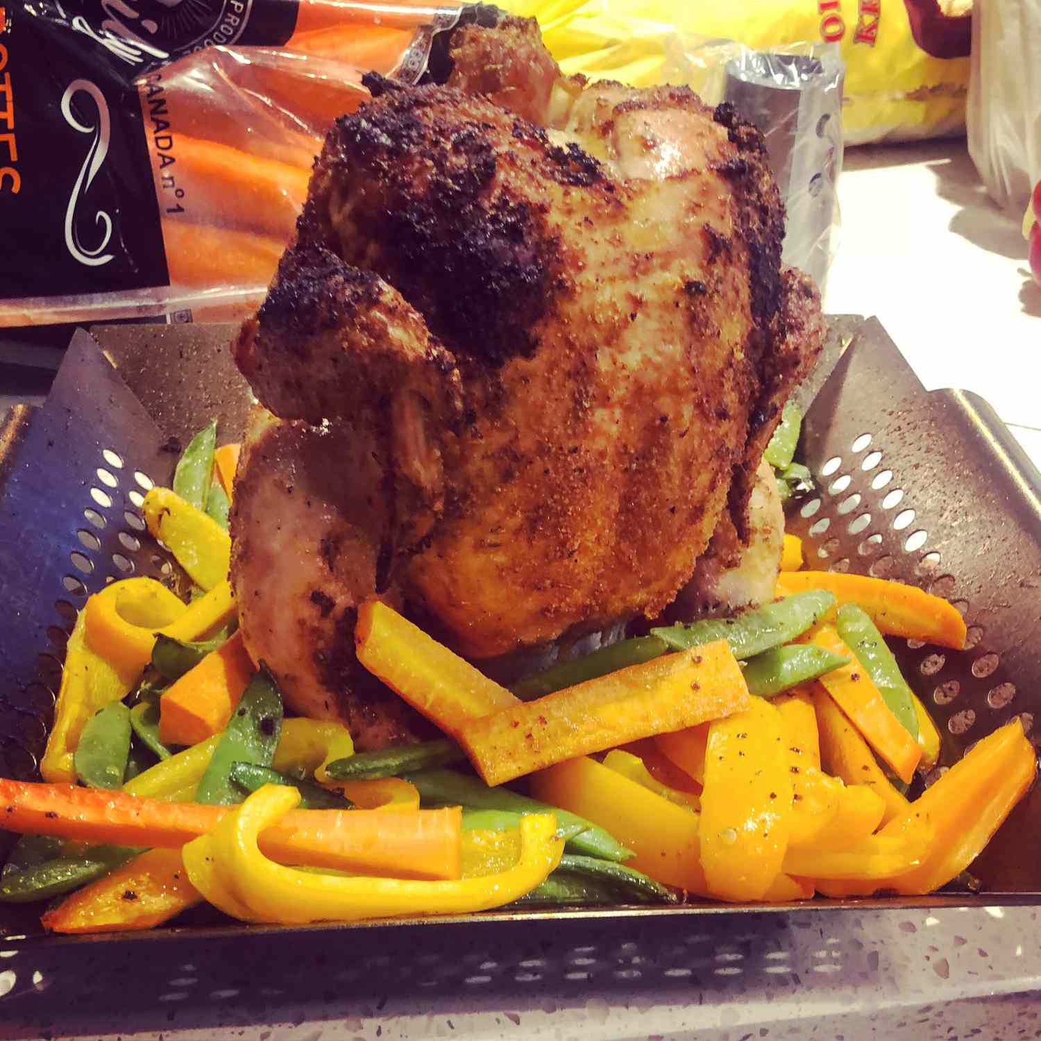 Grilled Beer Can Chicken