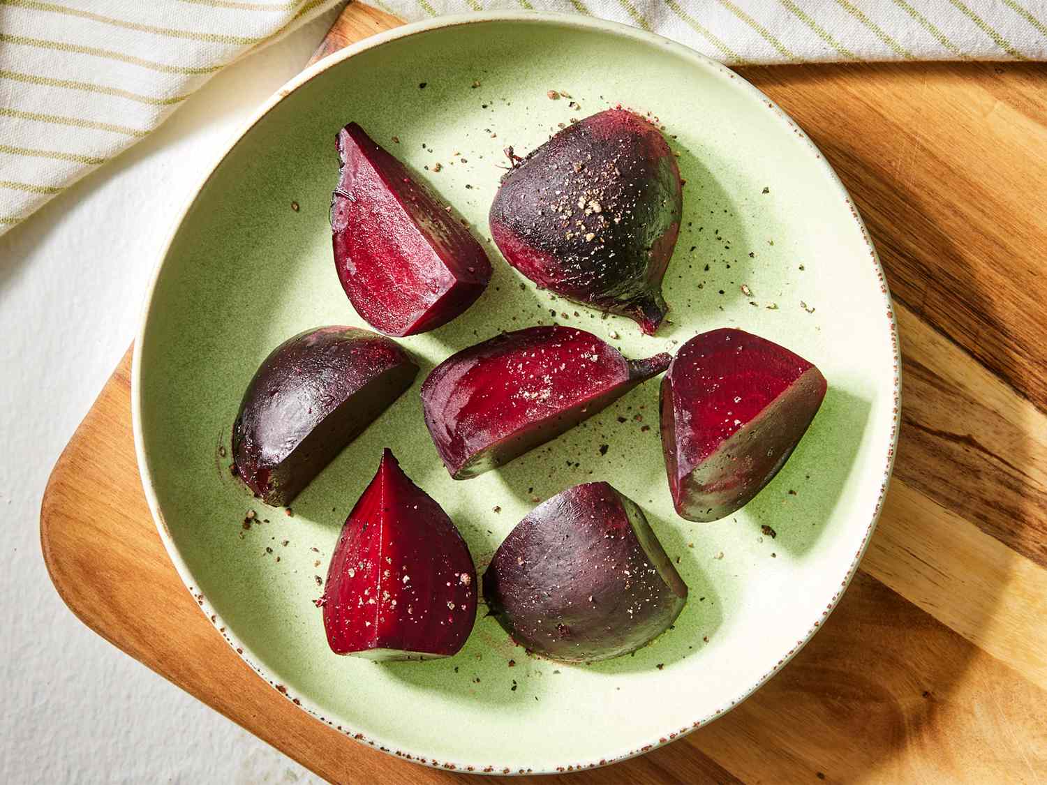 Grilled Beets in Foil with Butter