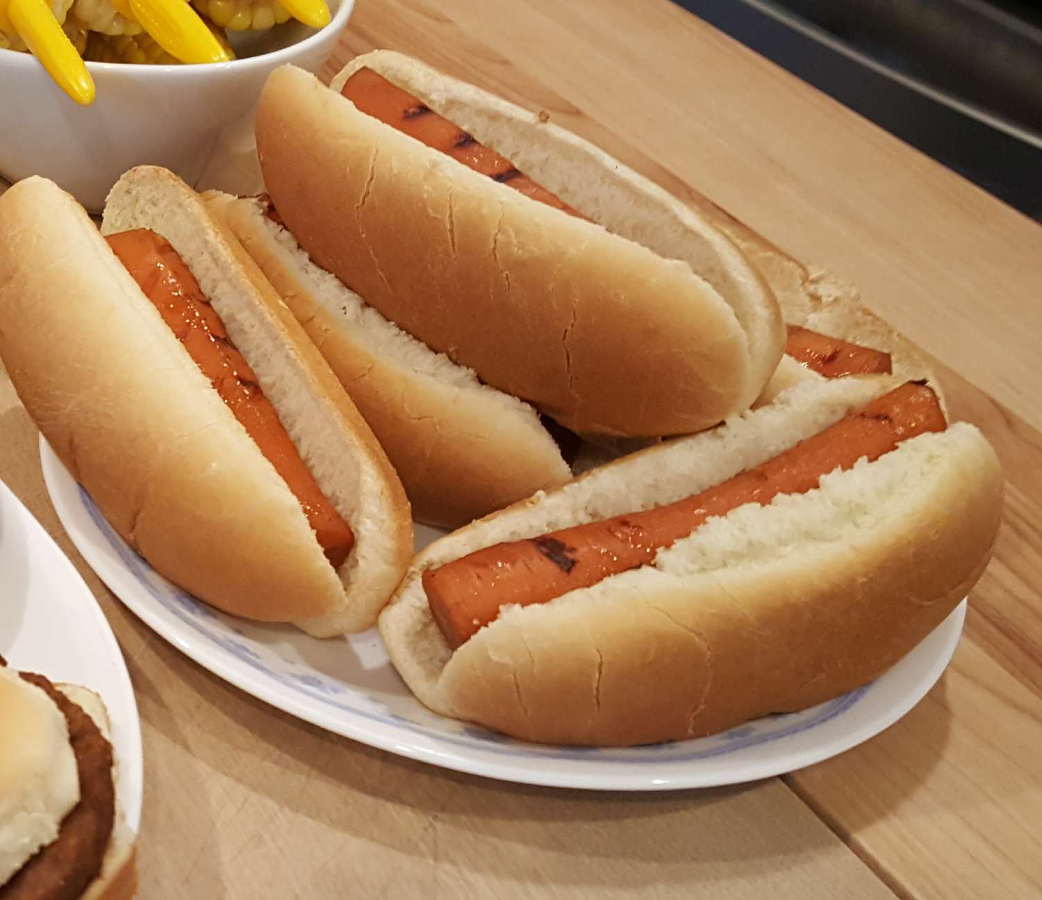 Grilled Carrot Dogs