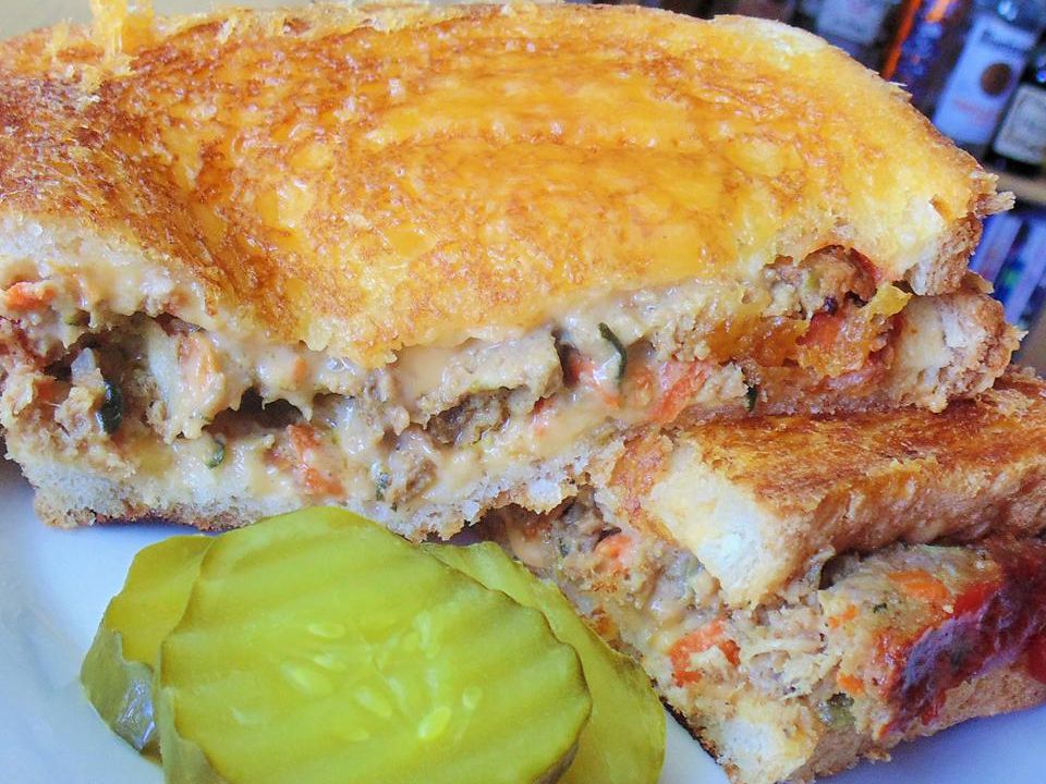 Grilled Cheese Meatloaf Sandwich