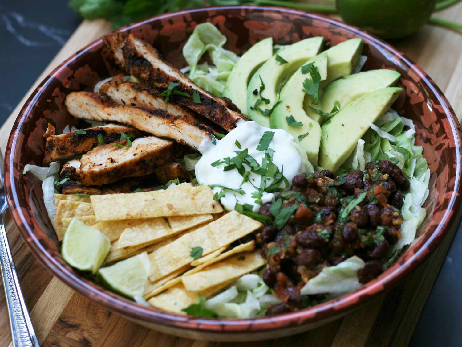 Grilled Chicken Taco Salad