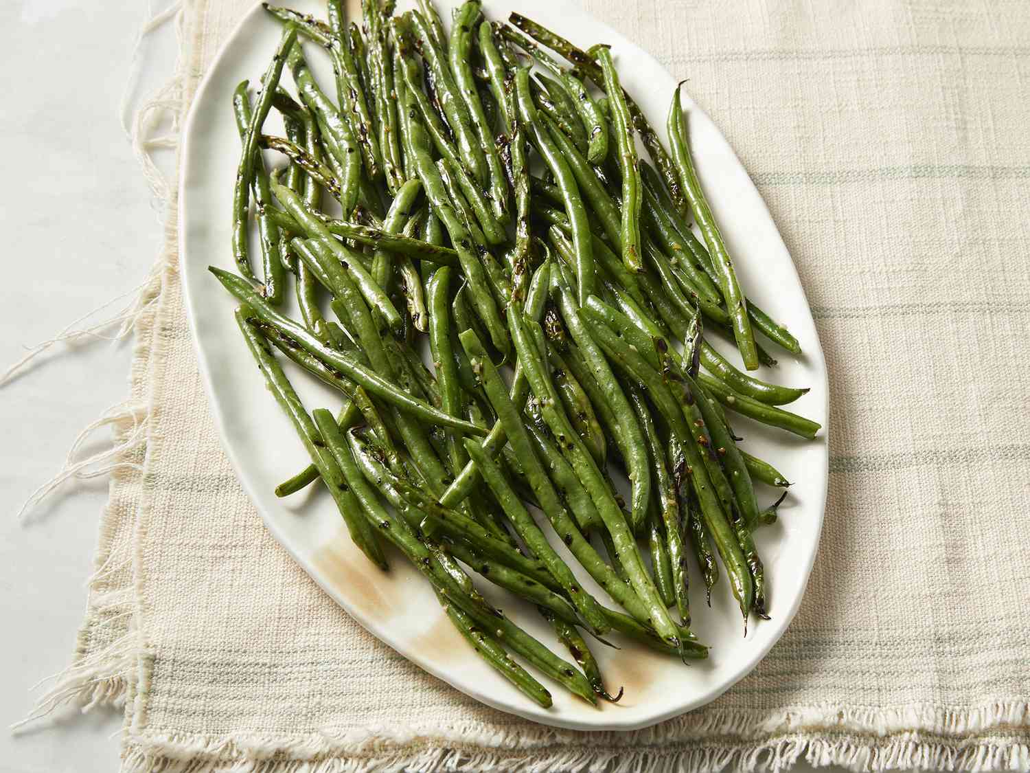 Grilled Green Bean Side