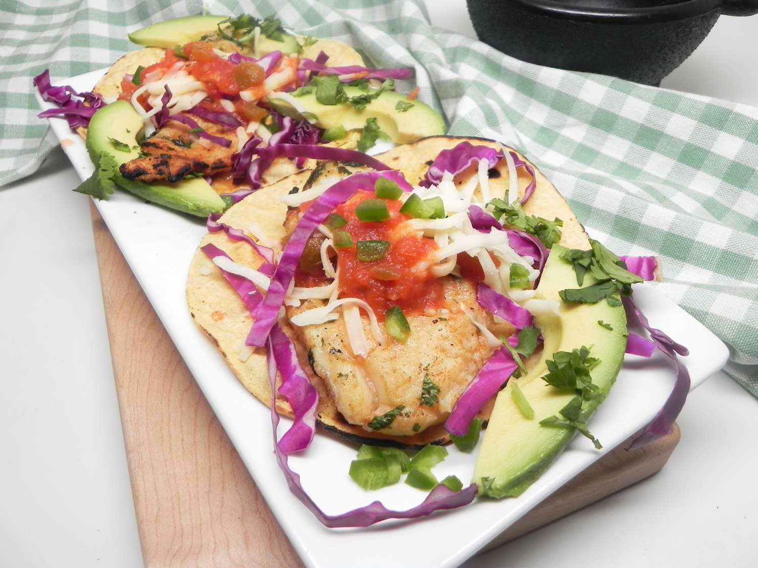 Grilled Halibut Tacos