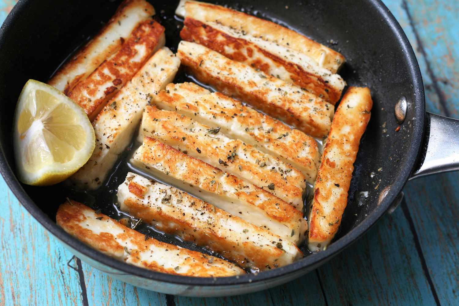 Grilled Halloumi Fingers
