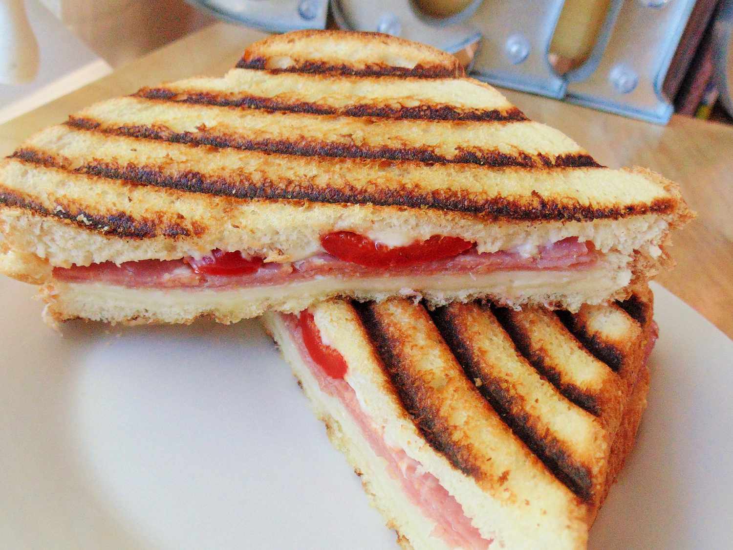 Grilled Ham and Cheese Sandwich