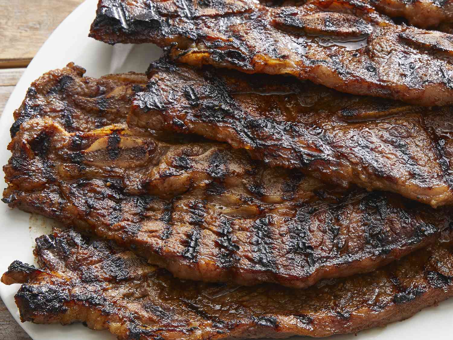 Grilled Korean Galbi Ribs
