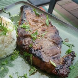 Grilled Korean Marinated Flank Steak
