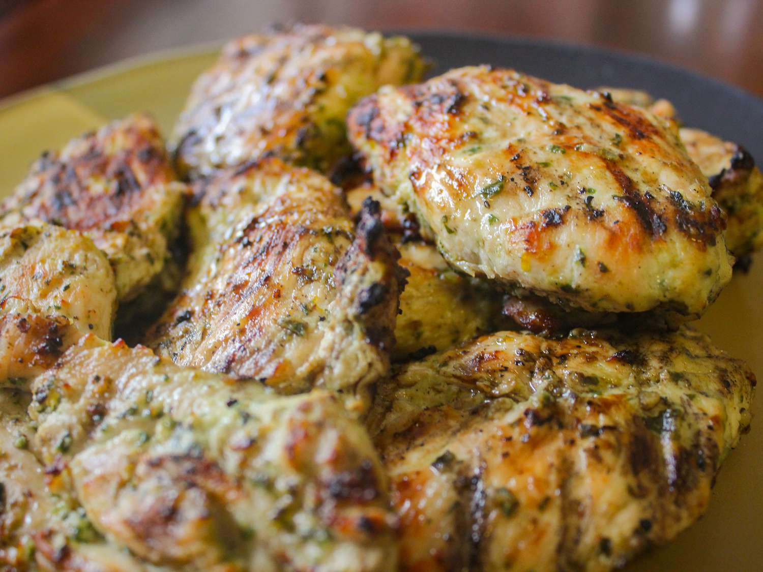 Grilled Lemon Basil Chicken