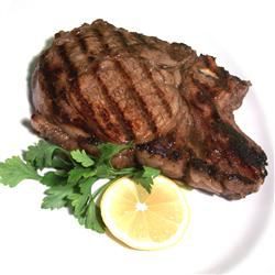 Grilled Marinated Rib-Eyes