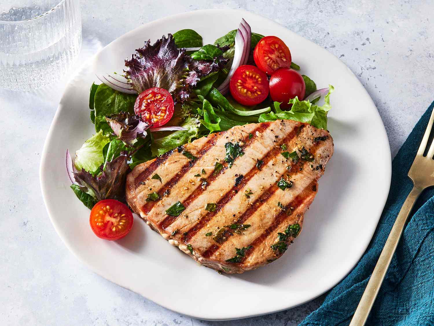 Grilled Marinated Tuna Steak