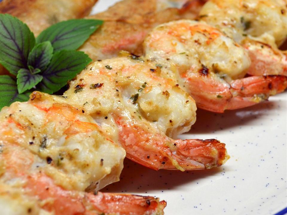Grilled Maui Shrimp