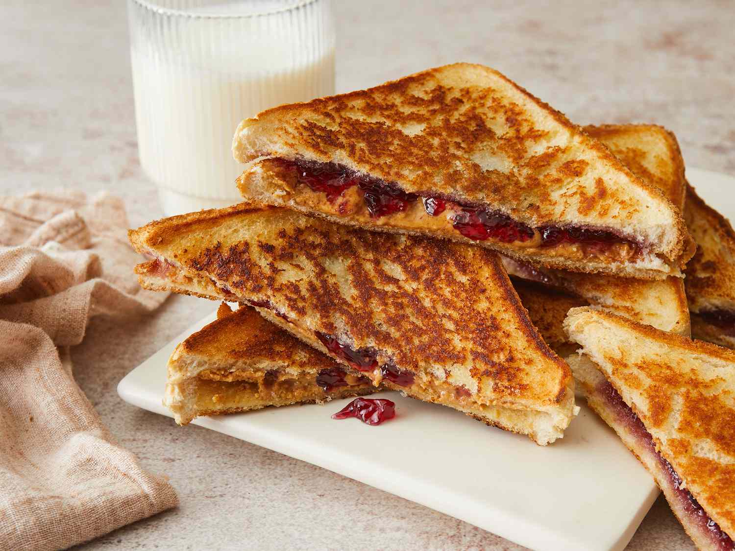 Grilled PB&J Sandwich