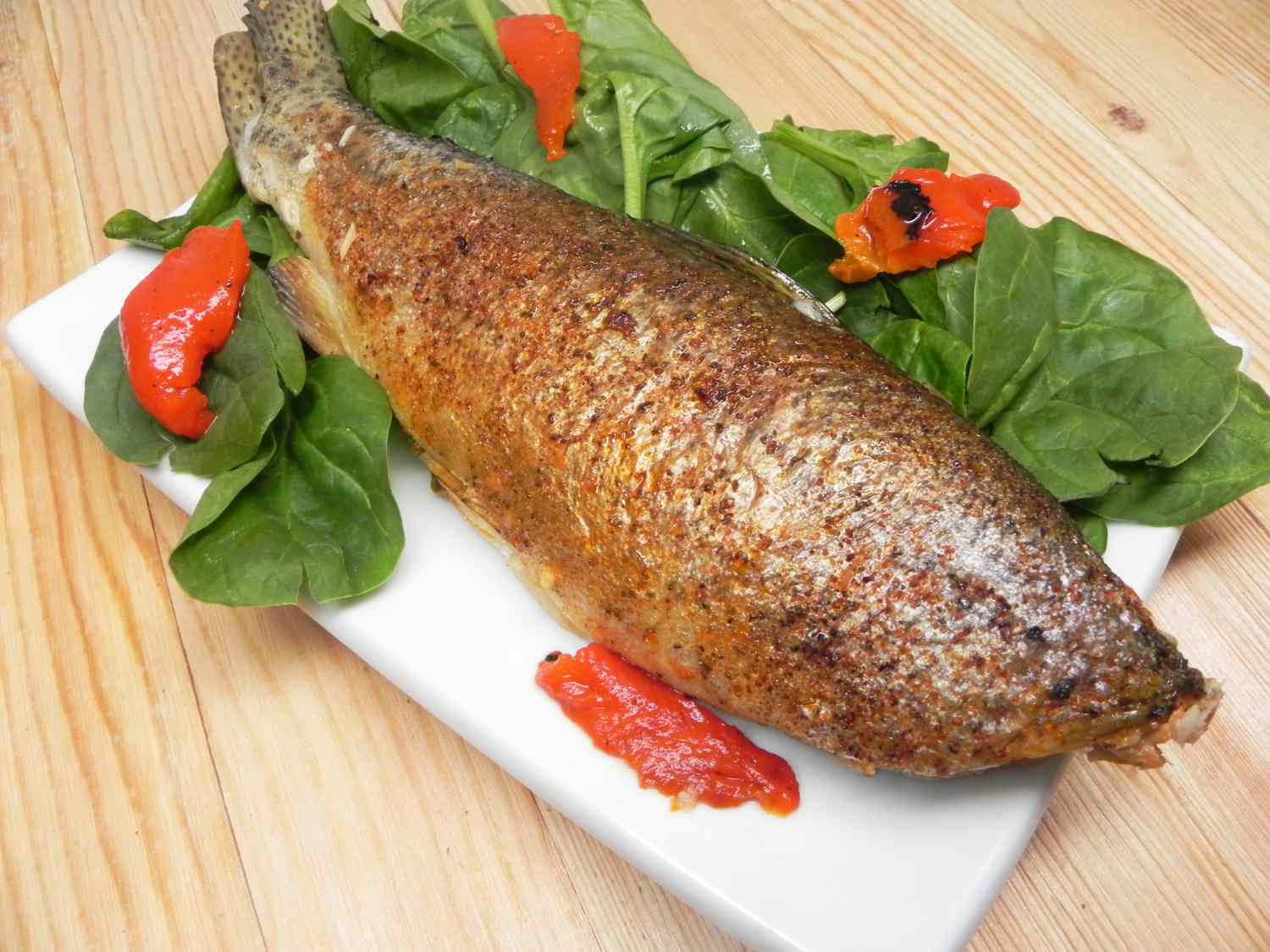 Grilled Rosemary Trout