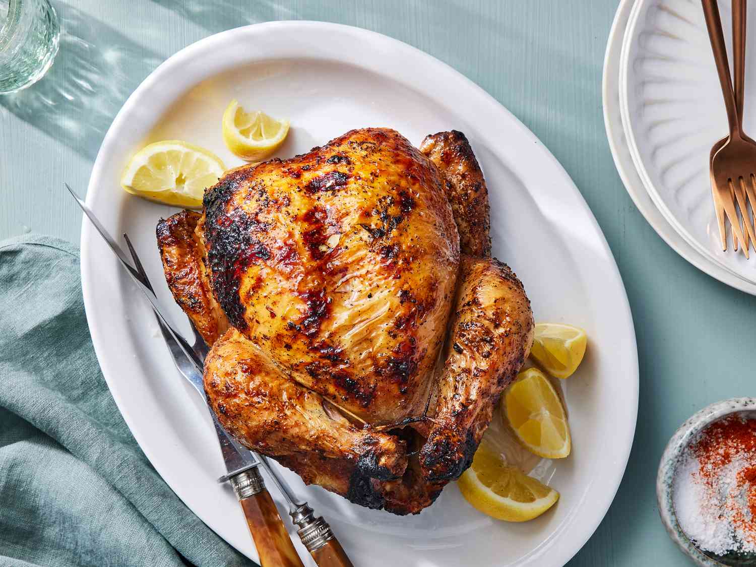 Grilled Rotisserie Chicken