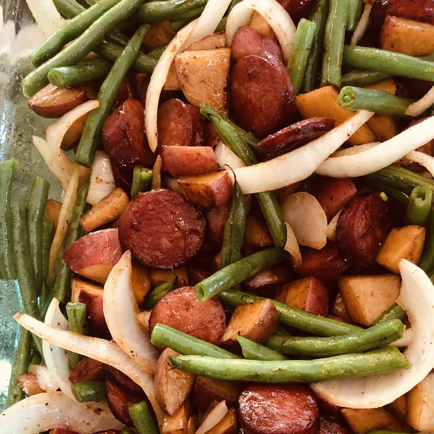 Grilled Sausage and Veggie Pack