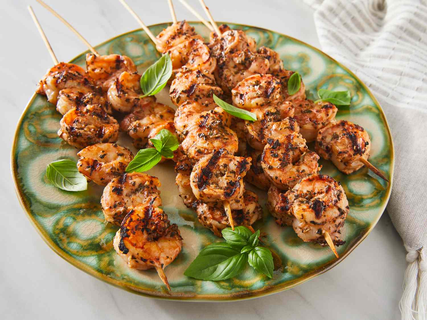 Grilled Shrimp with Garlic Marinade