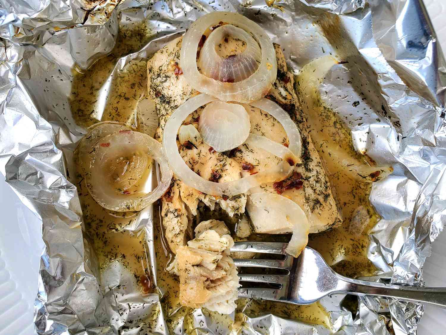 Grilled Spicy Lime Dill Fish