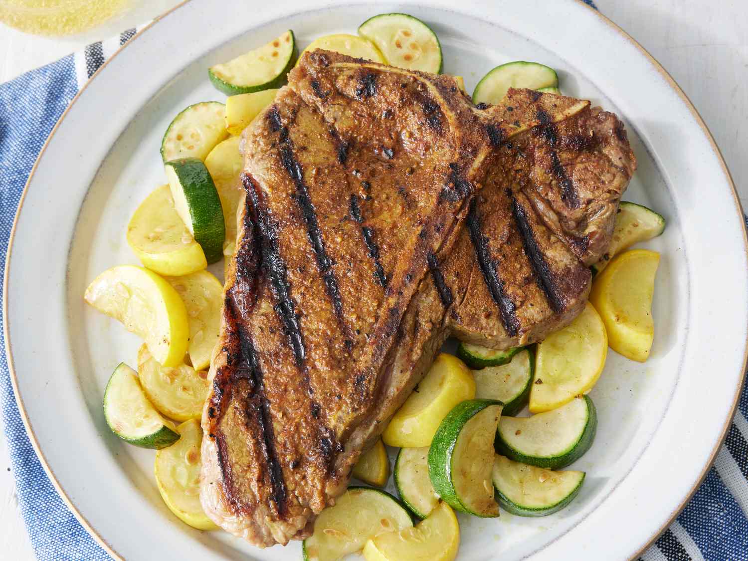Grilled T-Bone Steaks