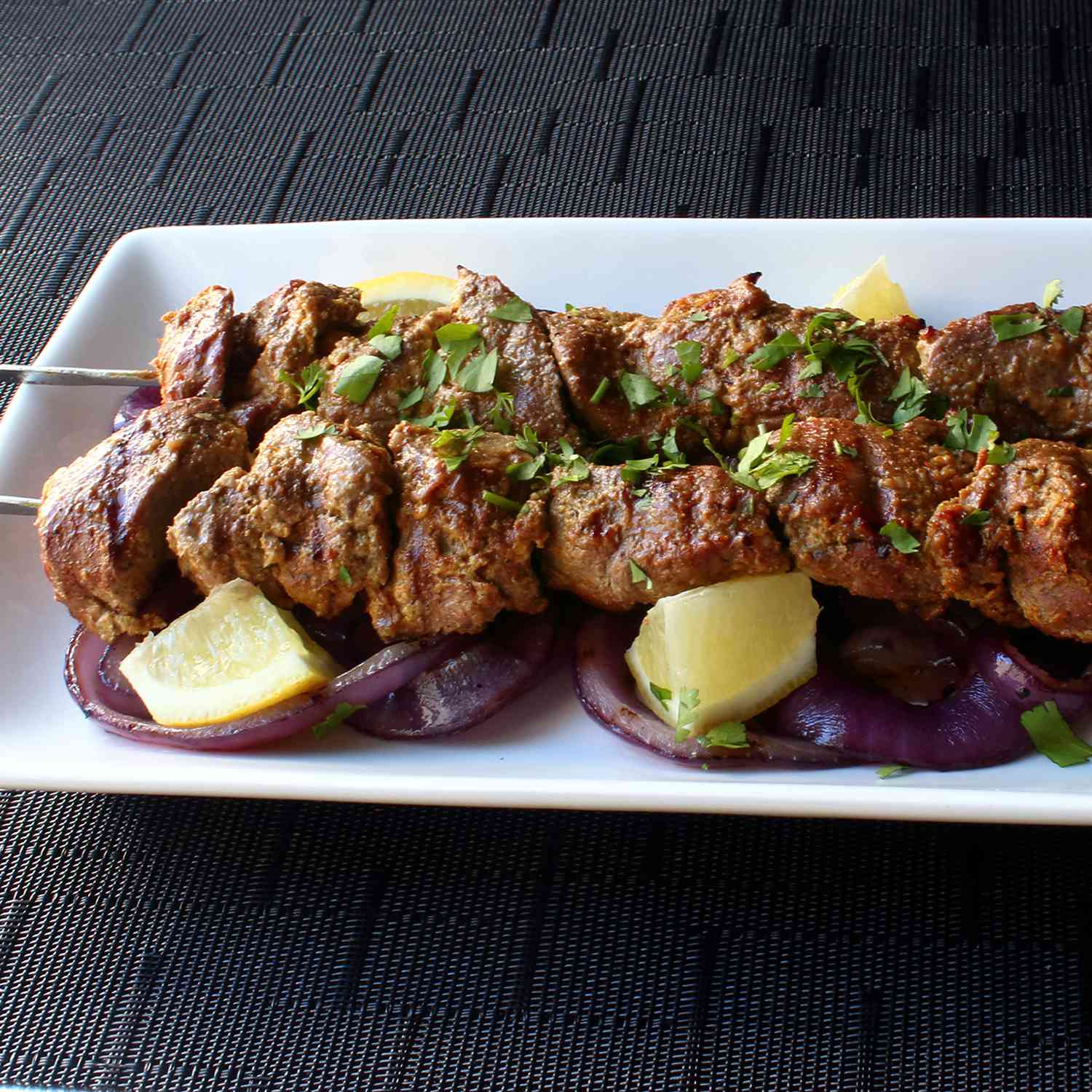 Grilled Tandoori-Style Lamb Skewers