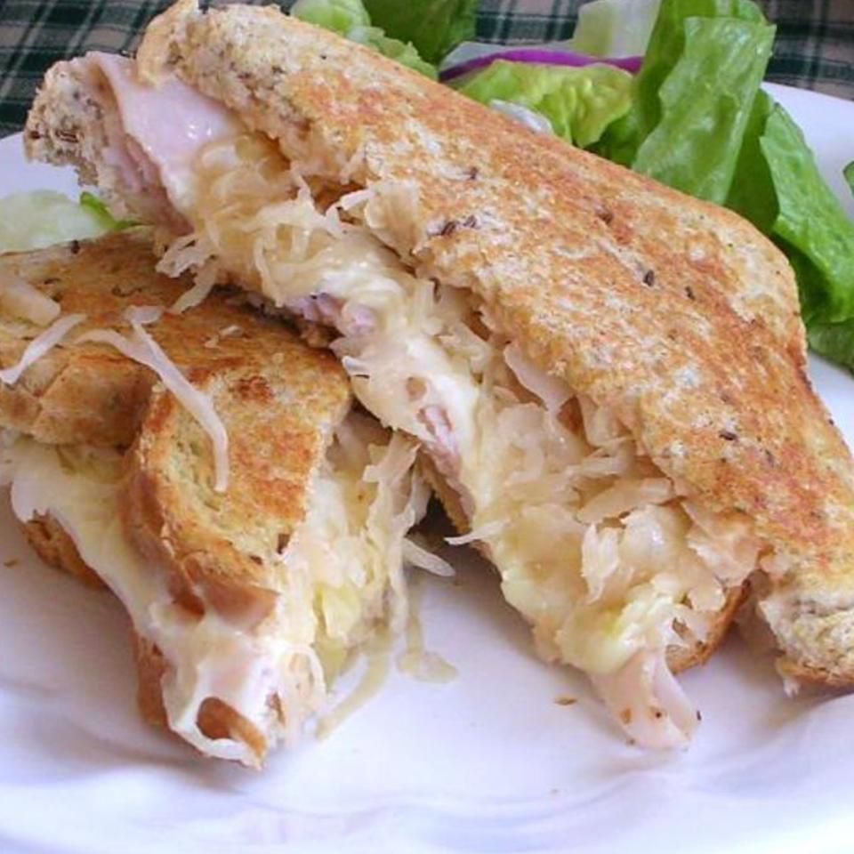 Grilled Turkey Reuben