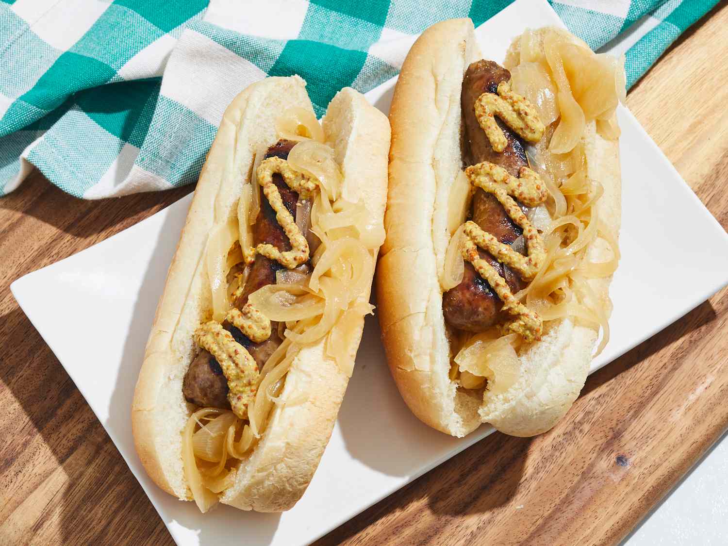 Grilled Wisconsin Bratwurst