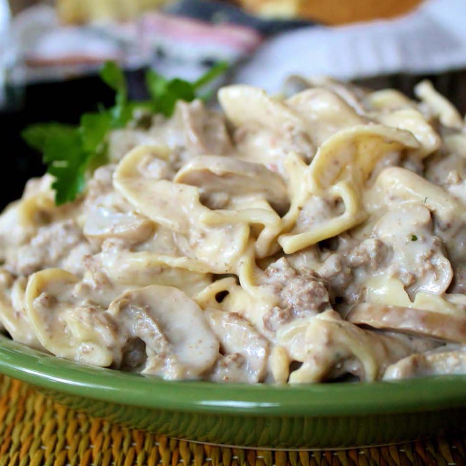 Ground Beef Stroganoff