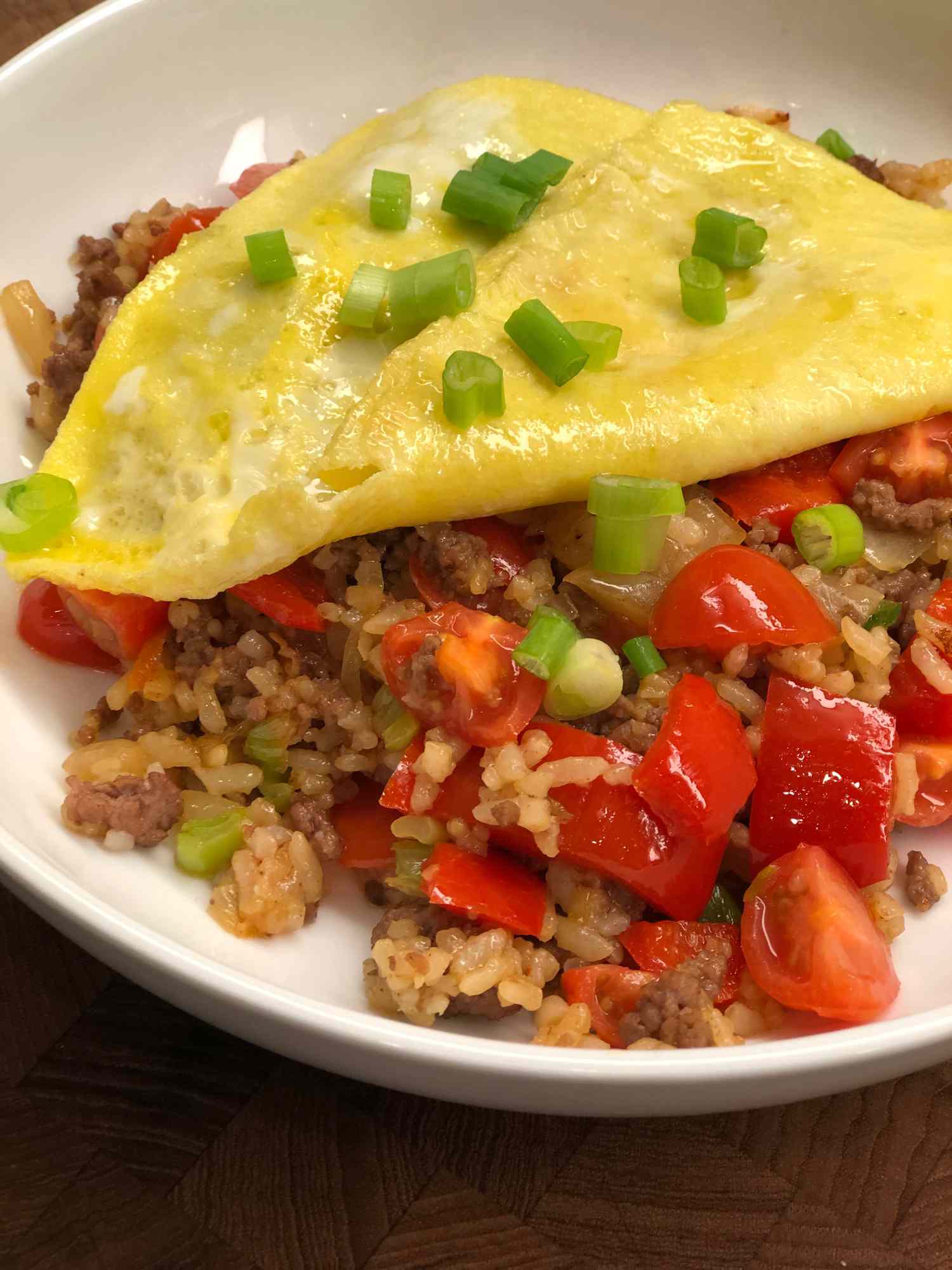 Ground Beef Thai Fried Rice
