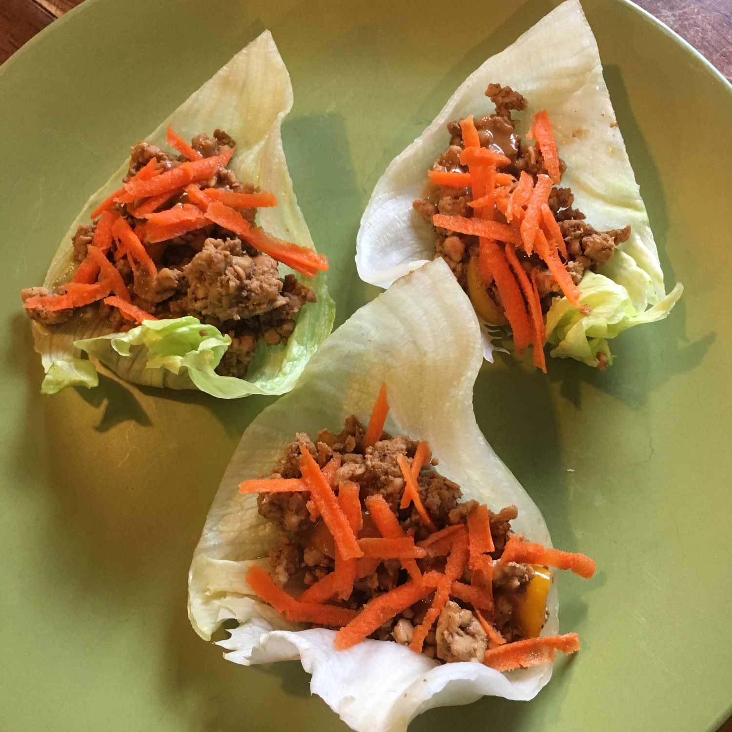 Ground Chicken Lettuce Wraps