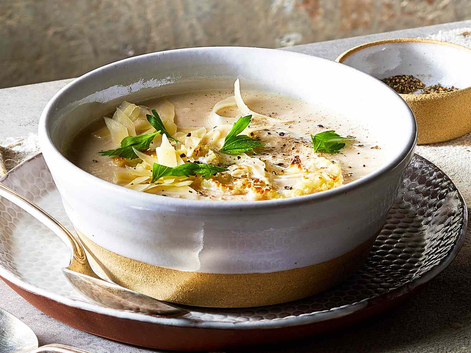 Gruyère Cauliflower Soup