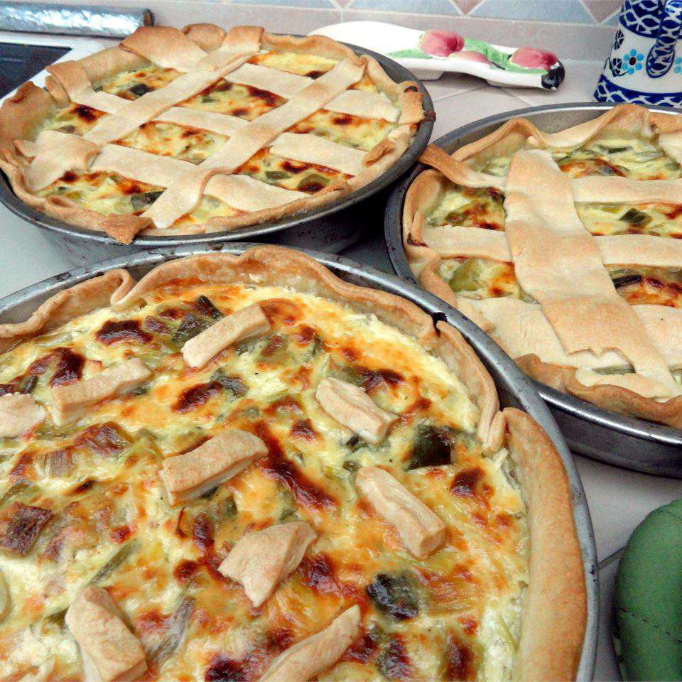 Gruyere Leek Pie