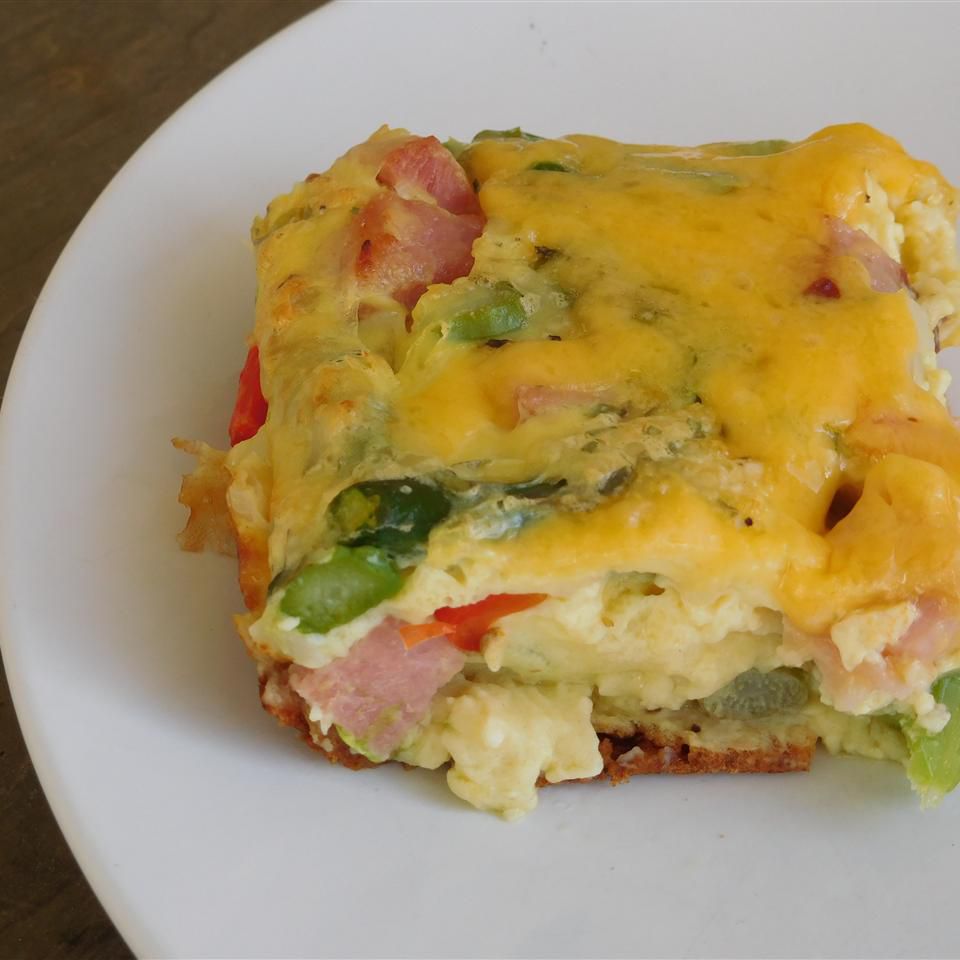 Ham and Asparagus Cheese Bake
