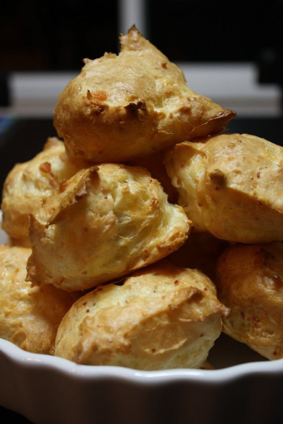 Ham and Cheese Gougeres