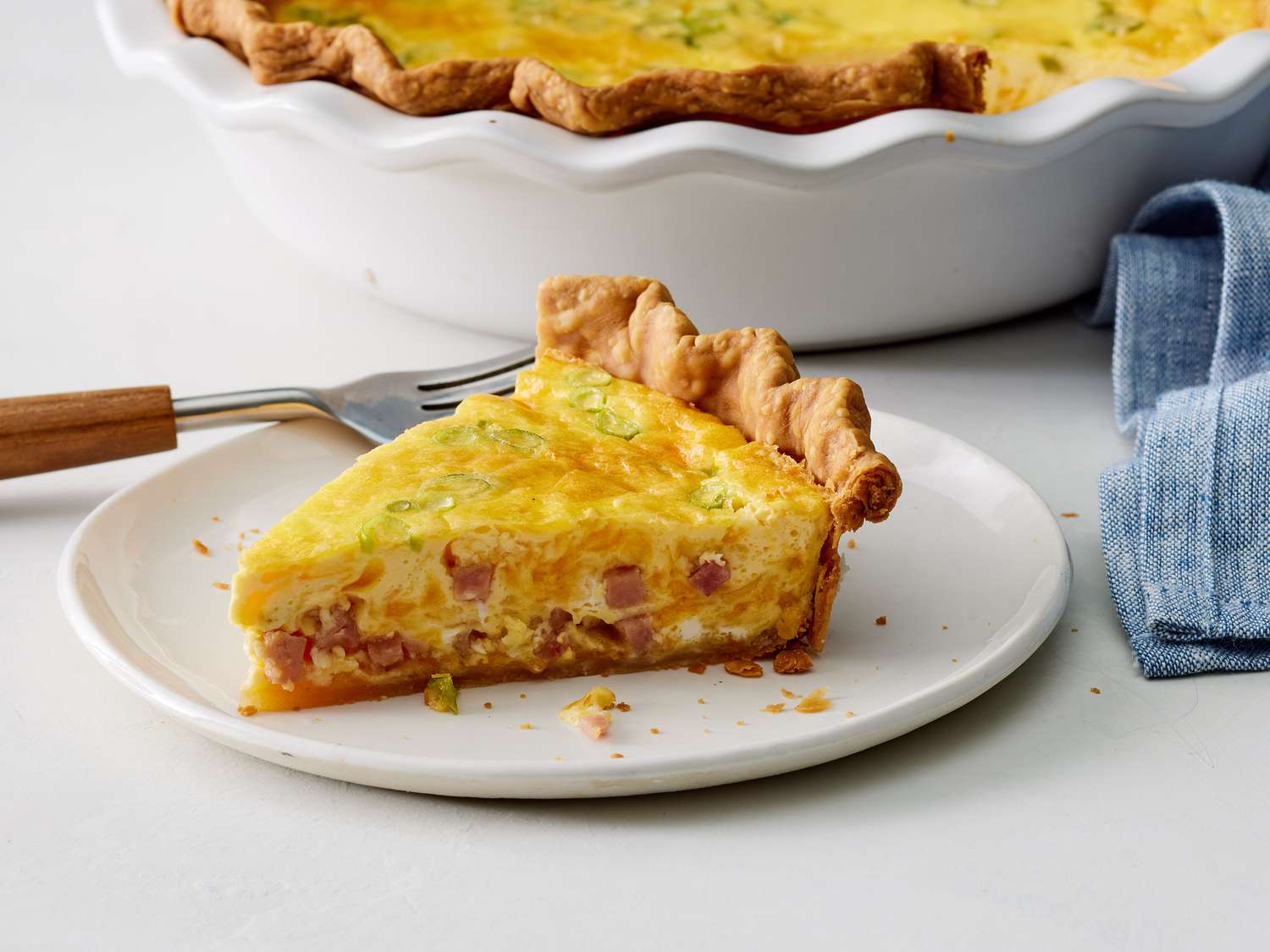 Ham and Cheese Quiche