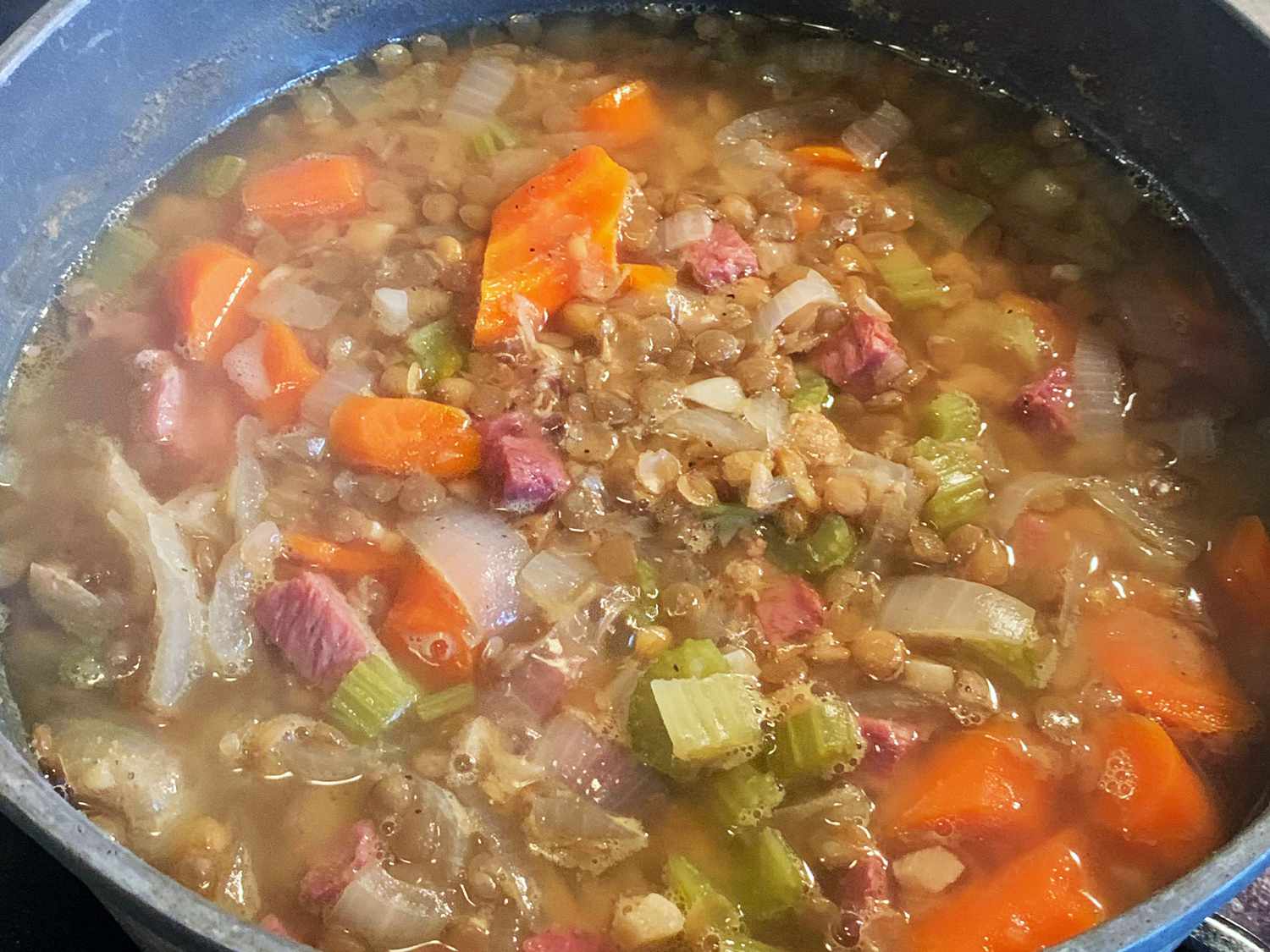 Ham and Lentil Soup