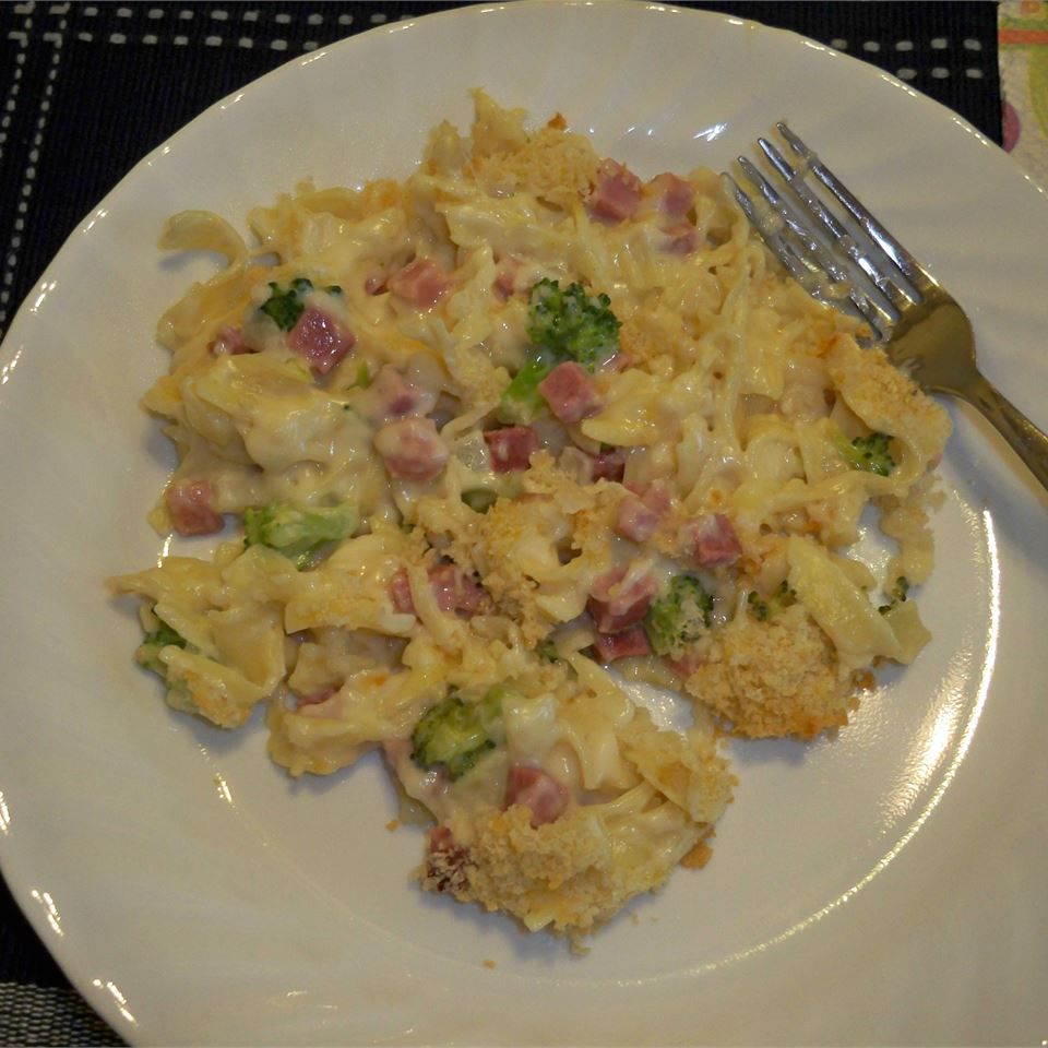 Ham and Noodle Bake