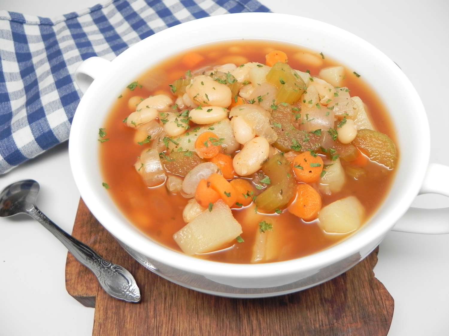 Ham and Potato Bean Soup