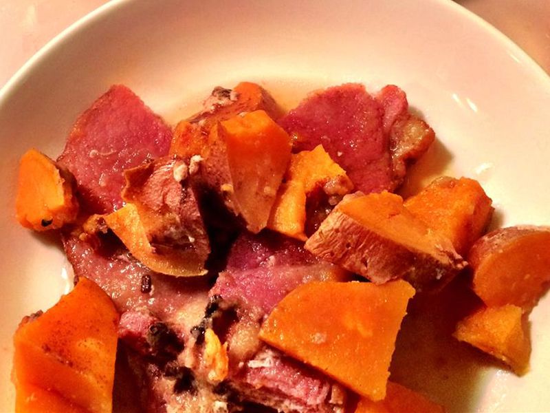 Ham and Sweet Potato Casserole