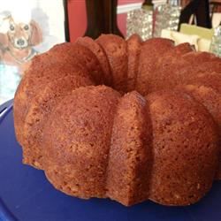 Healthy Baby Bundt Cake