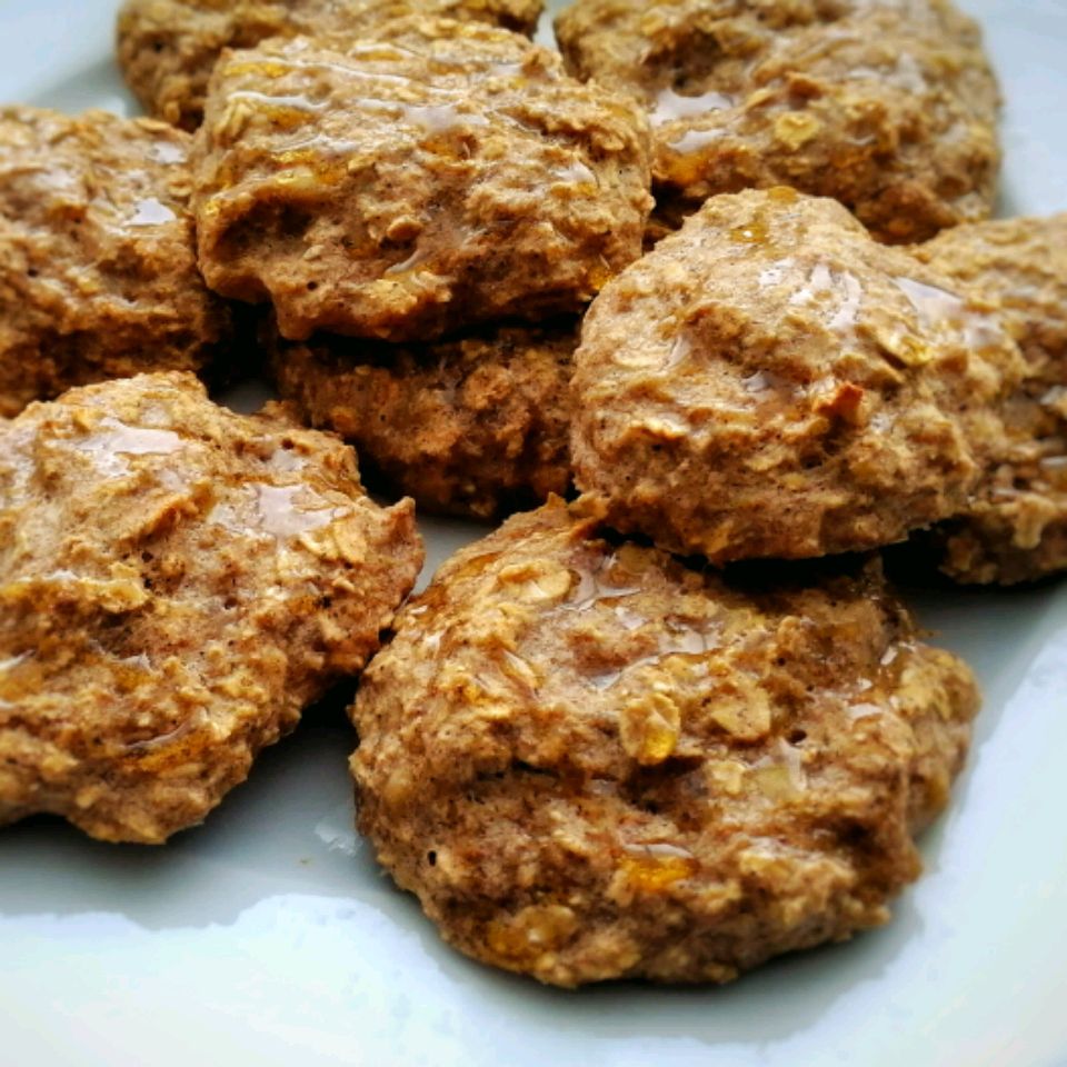 Healthy Banana Oat Cookies