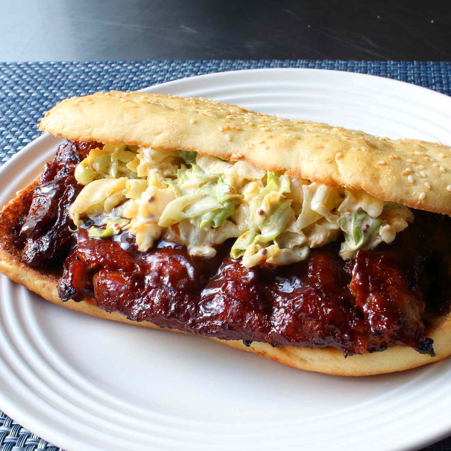 Healthy McRib Sandwich