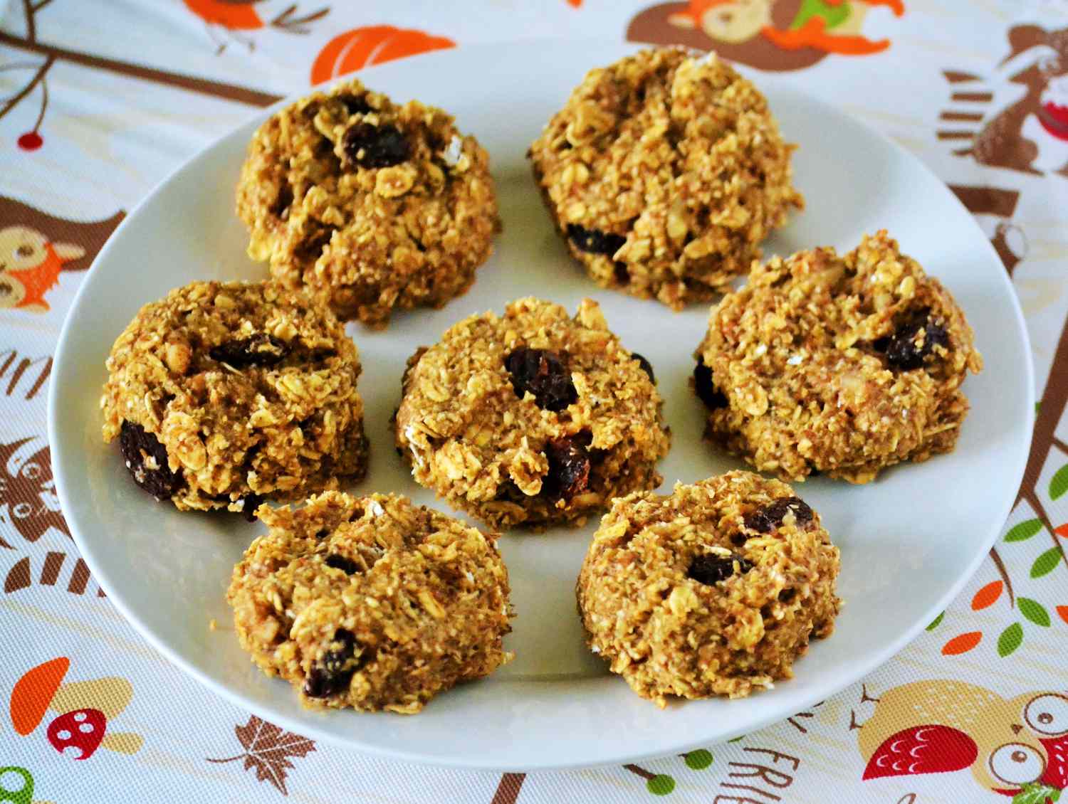 Healthy Oatmeal Breakfast Cookies