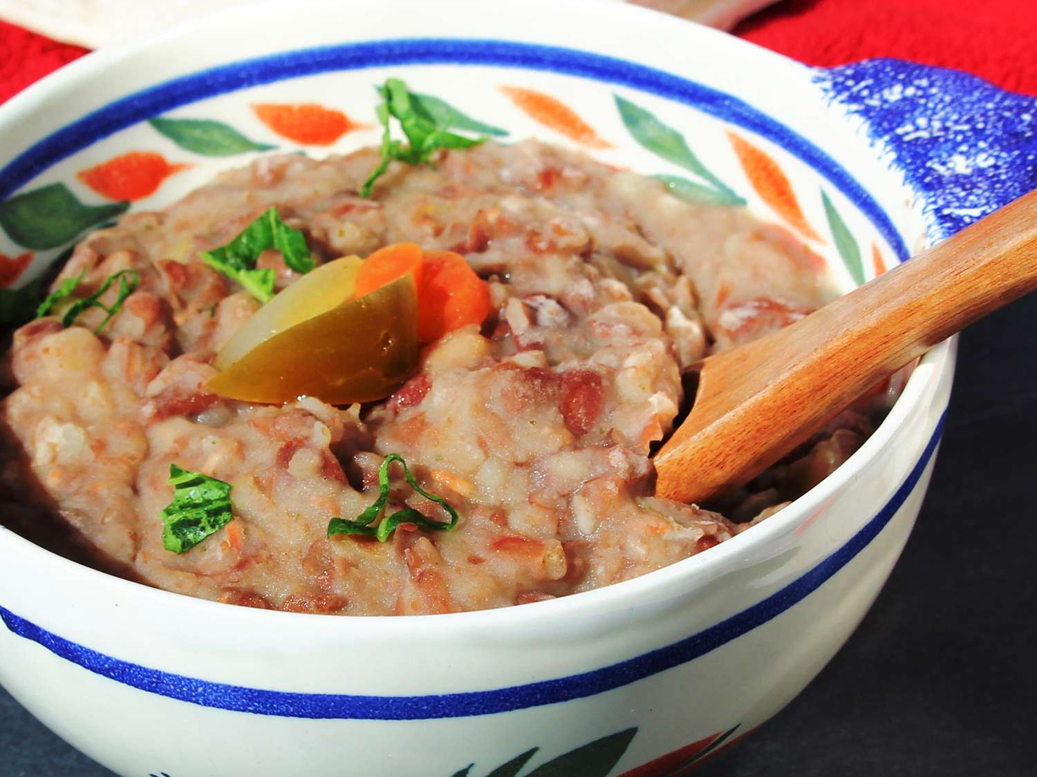 Healthy Vegetarian Refried Beans
