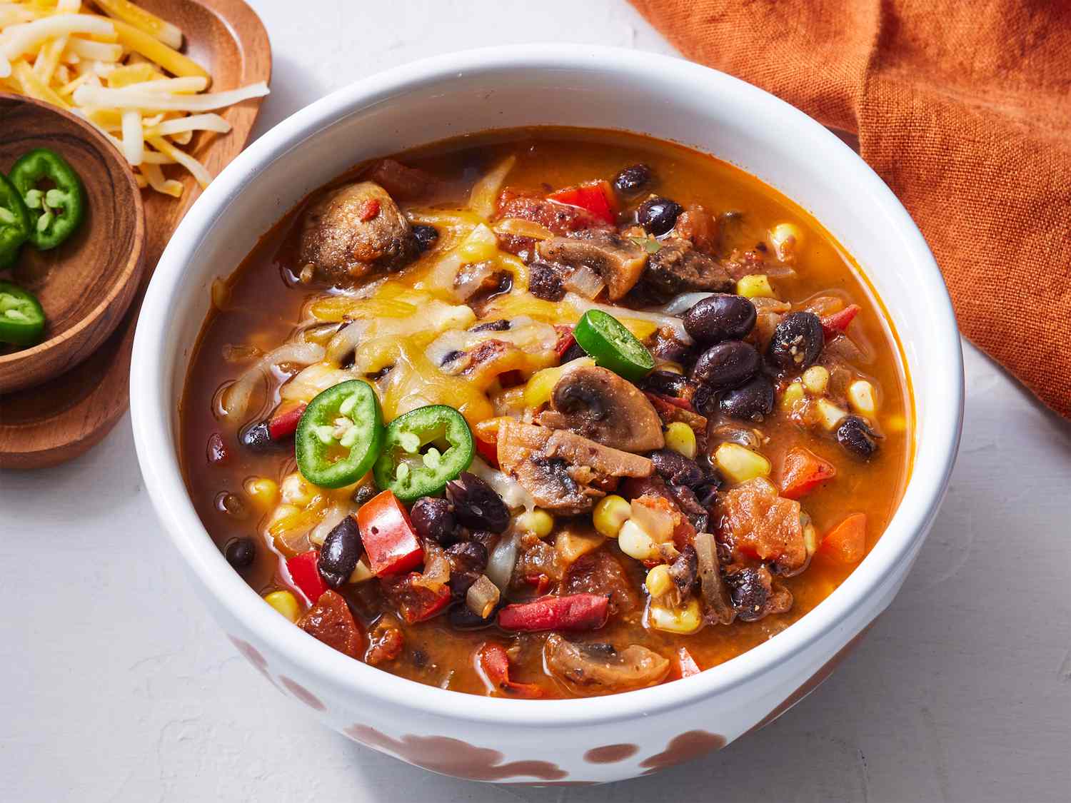 Hearty Black Bean and Vegetable Chili