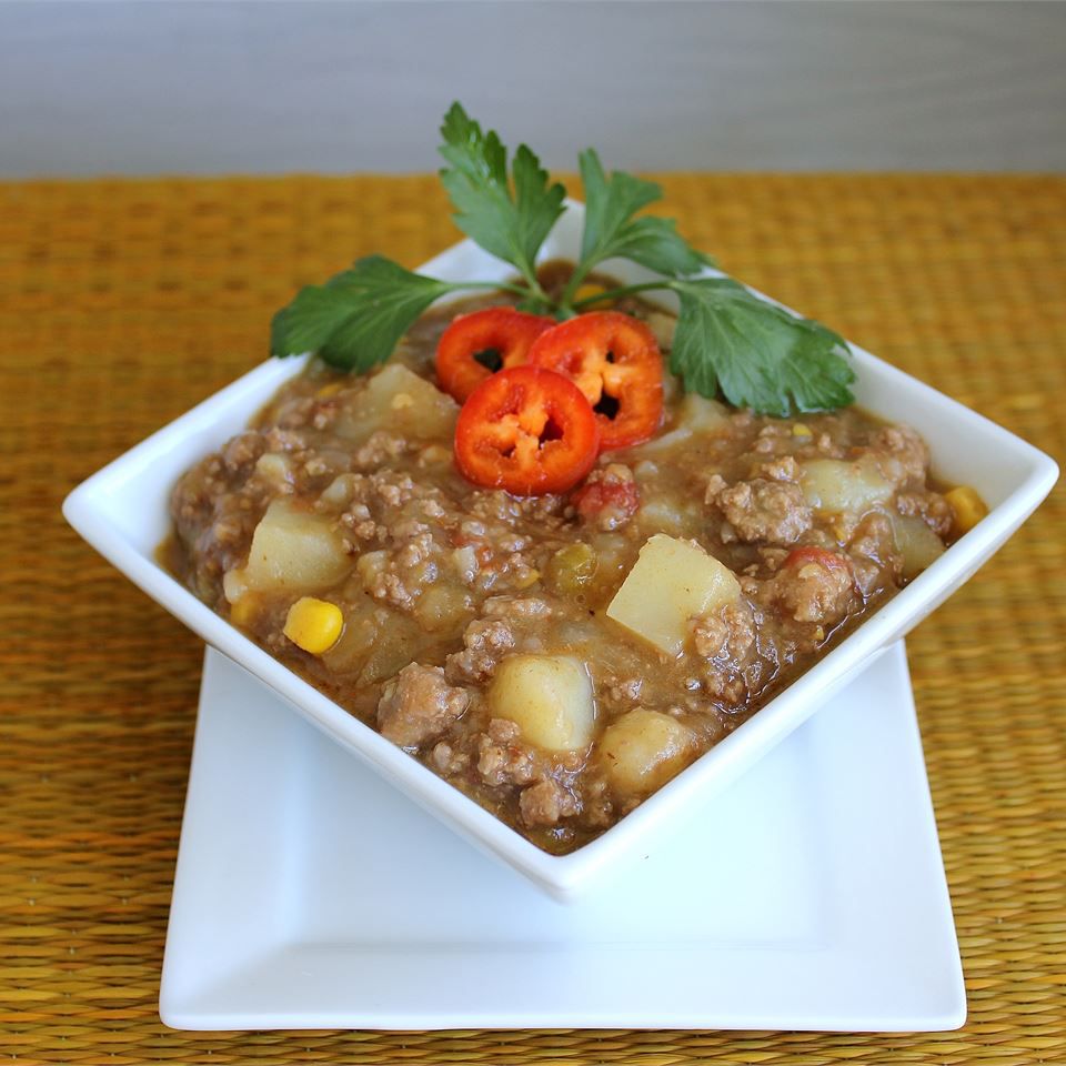 Hearty Green Chile Soup
